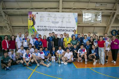 Алматы принял чемпионат по волейболу среди организаций Медцентра УДП РК
